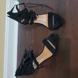 Steve Madden black high heel shoes sz7